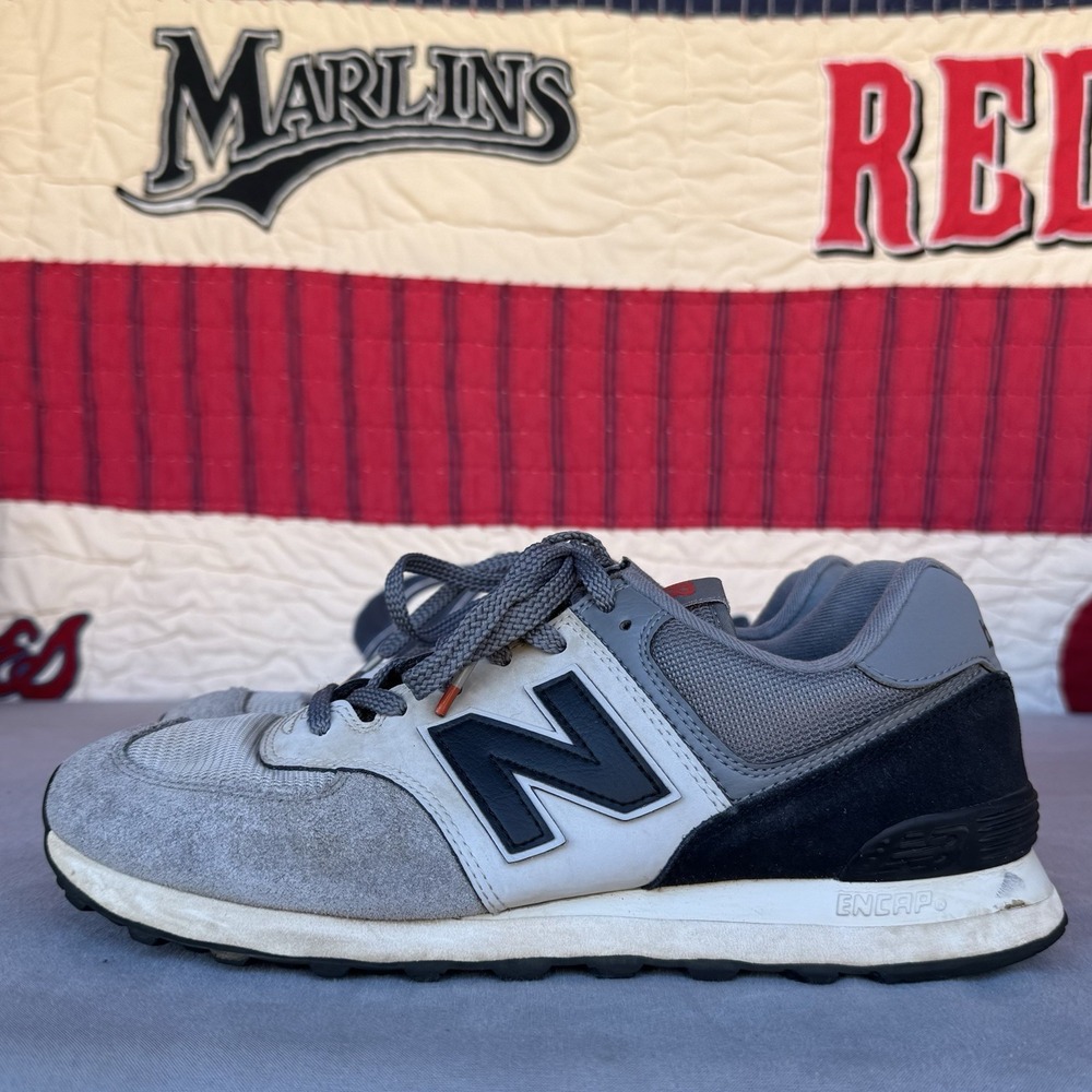 Size‎ 10.5 - New Balance 574 Men Shoes Grey Color ML574JHV Running Casual